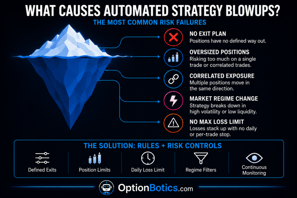 Common causes of automated trading strategy failures